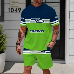 Limited Edition -customized NFL Seattle Seahawks Unisex T-Shirt & Shorts Set