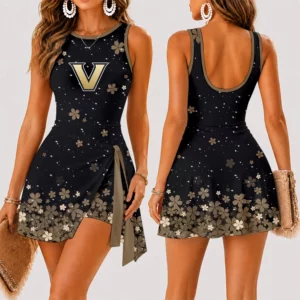 Limited Edition – Customized NCAA Vanderbilt Commodores Women’s Summer Skort Dress