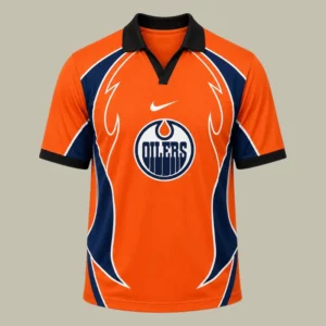 Limited Edition – Customized NHL Edmonton Oilers Polo Shirt