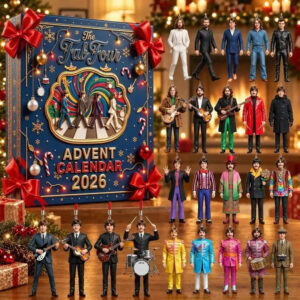 The Fab Four Beatles Advent Calendar 2026 24 Day Countdown Xmas Gift For Fan