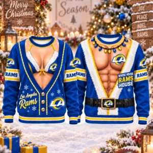 Limited Edition – Customized NFL Los Angeles Rams Christmas Unisex Sweatshirt