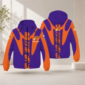 Limited Edition – Customized NBA Phoenix Suns Windbreaker Jacket