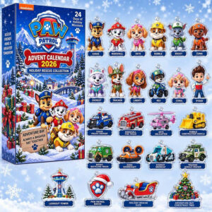 PAW Patrol Advent Calendar 2026 24 Day Christmas Countdown Gift For Kids