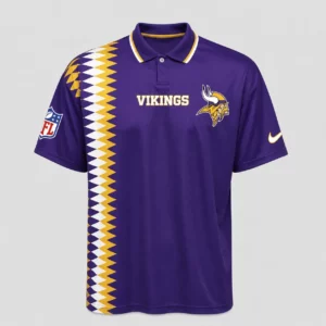 Limited Edition – Customized NFL Minnesota Vikings Polo Shirt