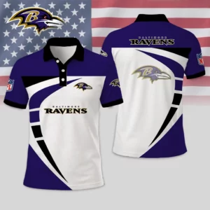 Limited Edition – Customized NFL Baltimore Ravens Polo Shirt