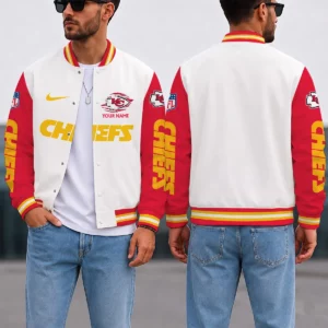 Limited Edition – Customized NFL Kansas City Chiefs Satin Varsity & Baseball Jacket