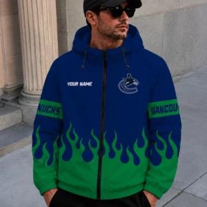 Limited Edition – Customized NHL Vancouver Canucks Windbreaker Jacket