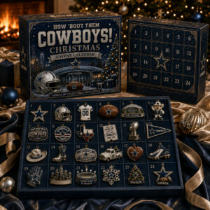 Dallas Cowboys Merch How Bout Them Cowboys Christmas Advent Calendar Cowboys Fan Gift