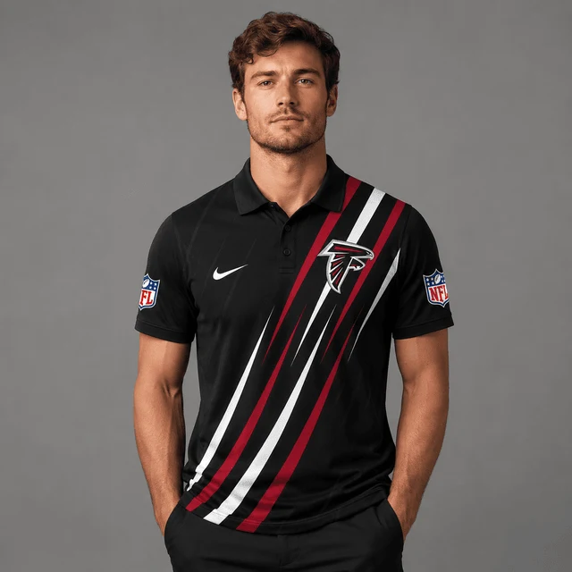 Limited Edition – Customized NFL Atlanta Falcons Polo Shirt