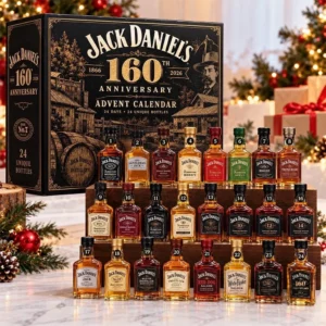 Jack Daniel’s 160th Anniversary Advent Calendar 2026 Christmas Countdown Gifts For Dad