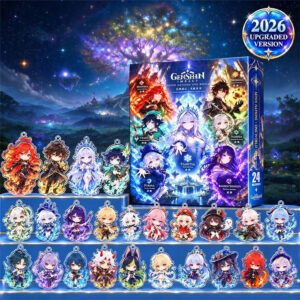 Genshin Impact Advent Calendar 2026 24 Days Christmas Countdown Gift For Genshin Impact Fans