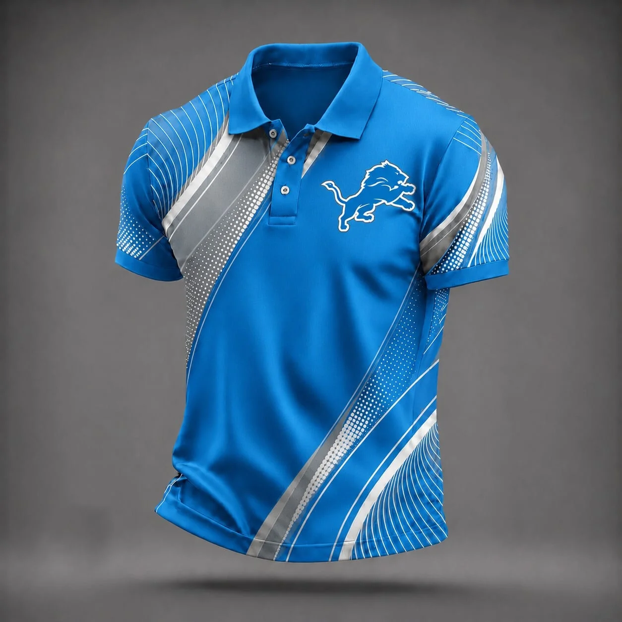 Limited Edition – Customized NFL Detroit Lions Polo Shirt