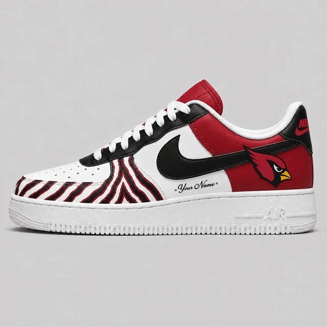Limited Edition – Customized NFL Arizona Cardinals Af1 Shoes