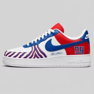 Limited Edition – Customized NFL New York Giants Af1 Shoes