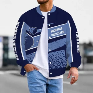 Limited Edition – Customized NBA Memphis Grizzlies Baseball Jacket, Satin Varsity Jacket