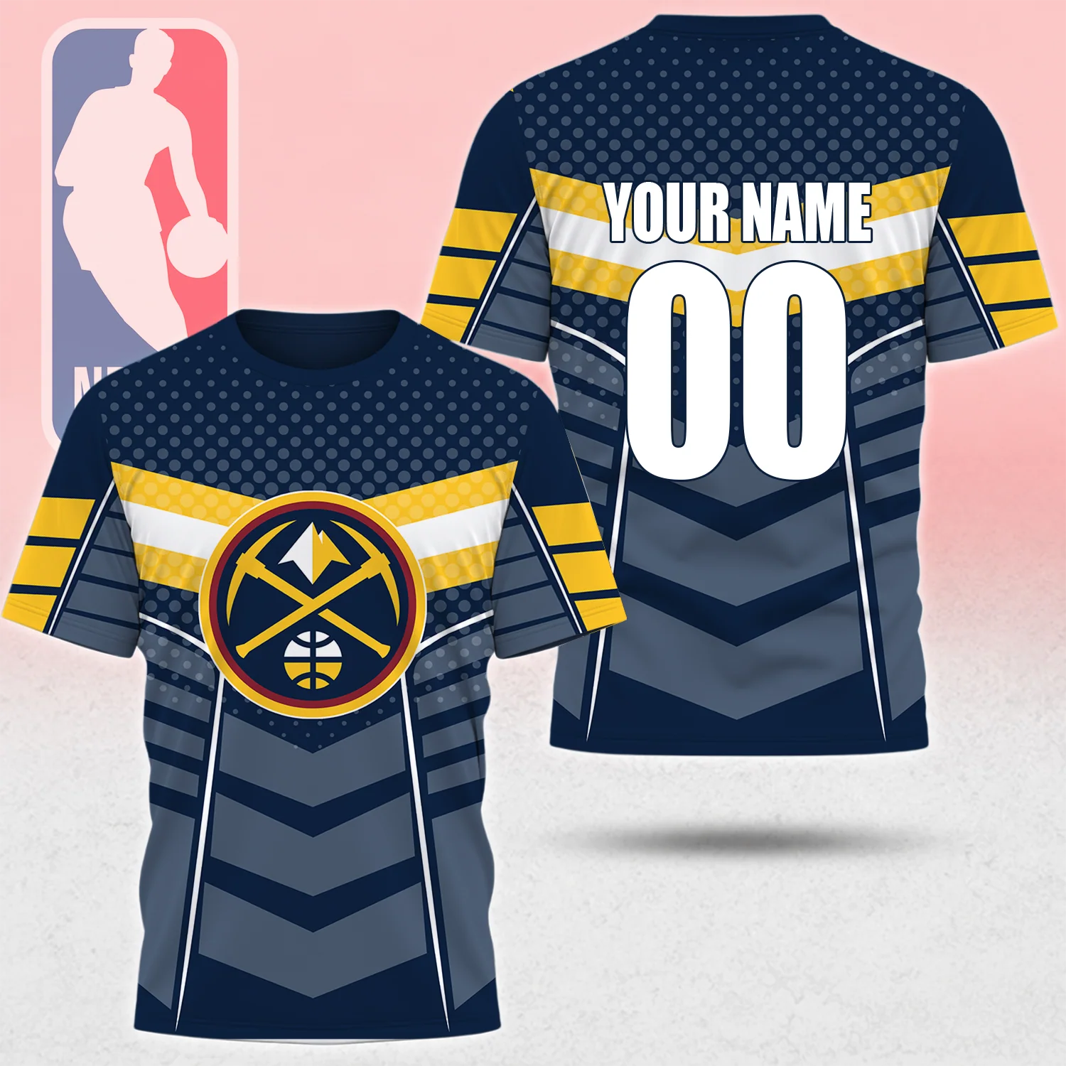 Limited Edition – Customized NBA Denver Nuggets Unisex T-Shirt