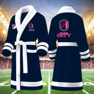Limited Edition – Customized MLS St. Louis City SC Fleece Bathrobe