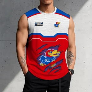 Limited Edition – Customized NCAA Kansas Jayhawks Men’s Gym Shirt