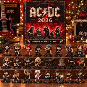 ACDC 53rd Anniversary Advent Calendar ACDC Christmas Countdown Calendar Fan Gift