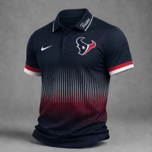 Limited Edition – Customized NFL Houston Texans Polo Shirt