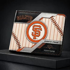 Limited Edition – Customized MLB San Francisco Giants Leather Wallet