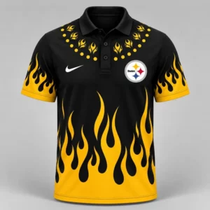 Limited Edition – Customized NFL Pittsburgh Steelers Polo Shirt