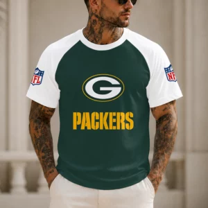 Limited Edition – Customized NFL Green Bay Packers Raglan Tee