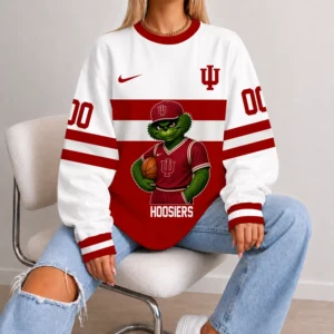 Limited Edition  Customized NCAA Indiana Hoosiers Unisex Sweatshirt