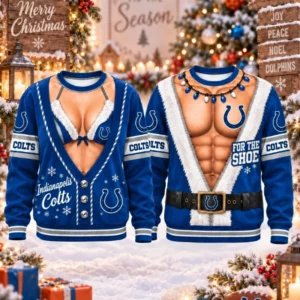 Limited Edition – Customized NFL Indianapolis Colts Christmas Unisex Sweatshirt