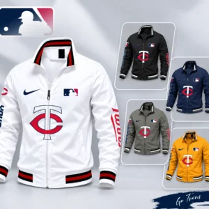 Limited Edition – Customized MLB Minnesota Twins Multicolor Men’s Casual Jacket