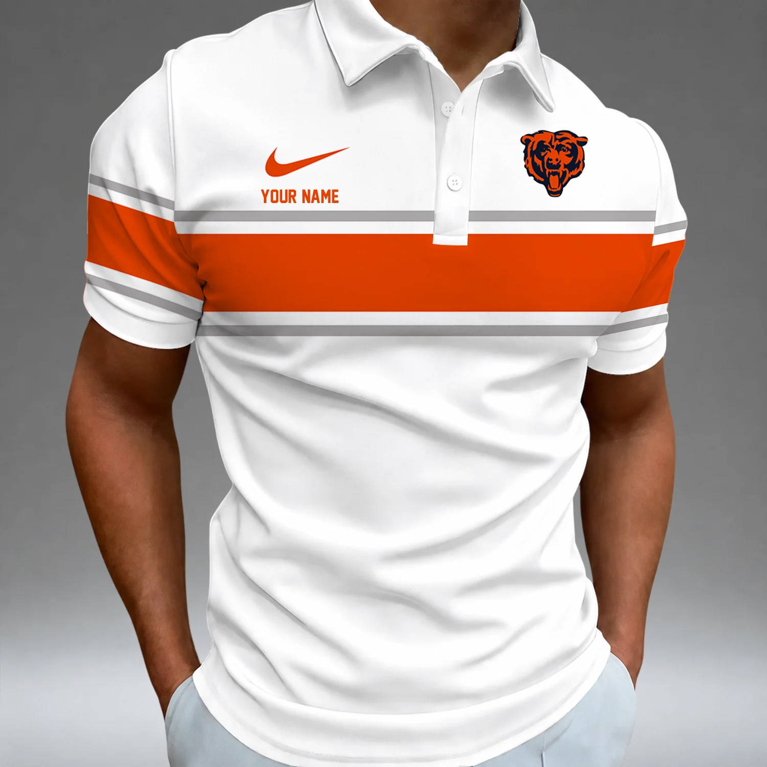 Limited Edition – Customized NFL Chicago Bears Polo Shirt