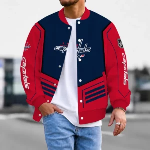 Limited Edition – Customized NHL Washington Capitals Satin Varsity Jacket & Baseball Jacket