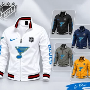 Limited Edition – Customized NHL St. Louis Blues Multicolor Men’s Casual Jacket