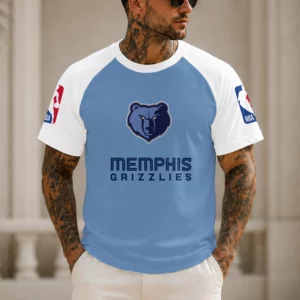 Limited Edition – Customized NBA Memphis Grizzlies Raglan Tee