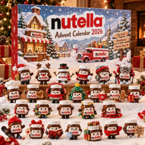 Nutella Advent Calendar 2026 Nutella Christmas Ornaments Gift For Granddaughter