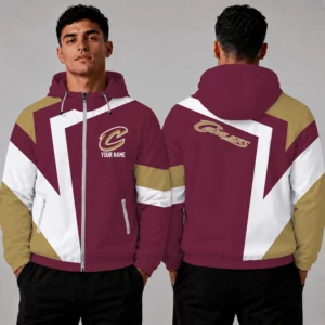 Limited Edition – Customized NBA Cleveland Cavaliers Windbreaker Jacket