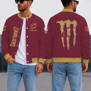 Limited Edition – Customized NBA Cleveland Cavaliers Baseball Jacket, Satin Varsity Jacket