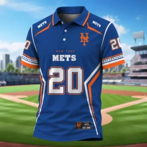 Limited Edition – Customized MLB New York Mets Polo Shirt