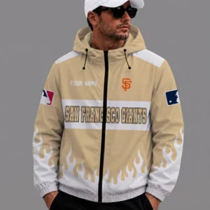 Limited Edition – Customized MLB San Francisco Giants Windbreaker Jacket