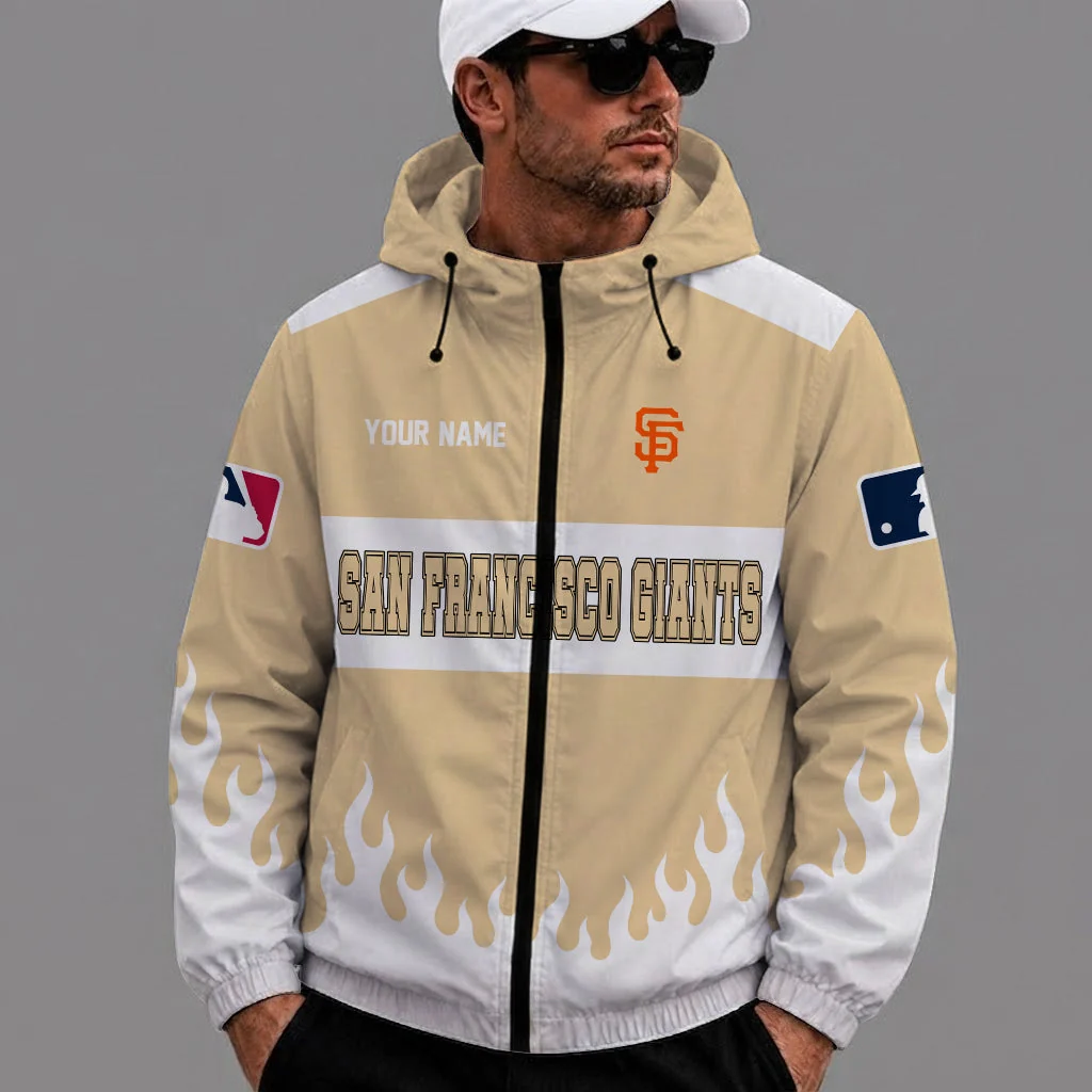 Limited Edition – Customized MLB San Francisco Giants Windbreaker Jacket