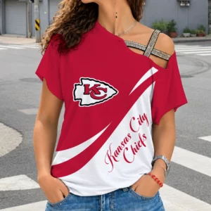 Limited Edition – Customized NFL Kansas City Chiefs Shoulder Shirt