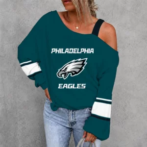 Limited Edition – Customized NFL Philadelphia Eagles Drop Shoulder Sweatshirt