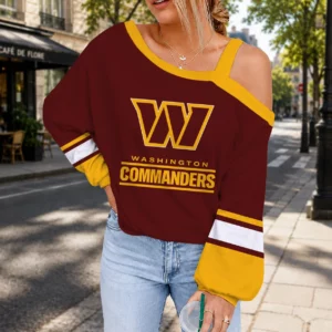 Limited Edition – Customized NFL Washington Commanders Drop Shoulder Sweatshirt