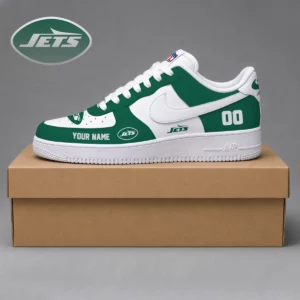 Limited Edition – Customized NFL New York Jets Af1 Shoes