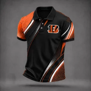 Limited Edition – Customized NFL Cincinnati Bengals Polo Shirt