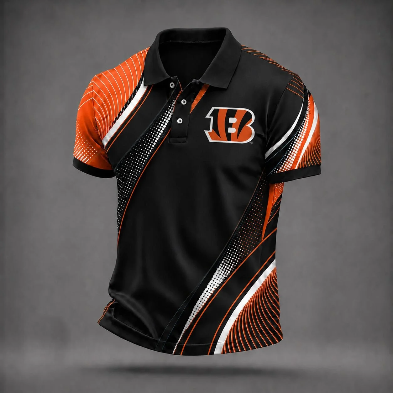 Limited Edition – Customized NFL Cincinnati Bengals Polo Shirt