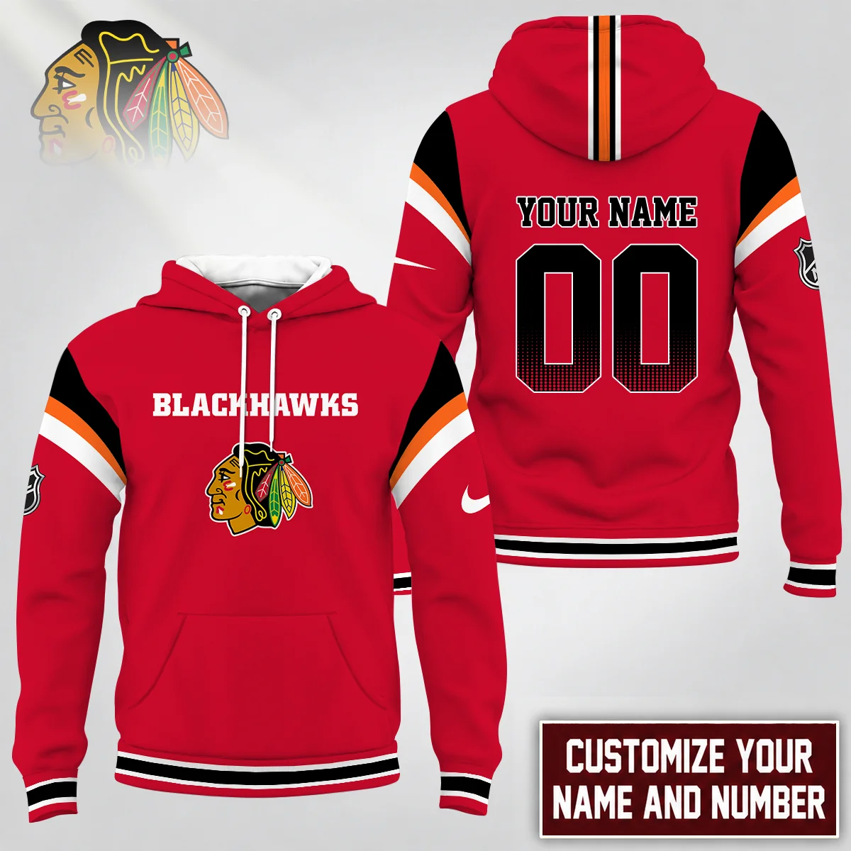 Limited Edition – Customized NHL Chicago Blackhawks T-Shirt, Hoodie, Zip Hoodie