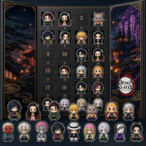Demon Slayer Anime Advent Calendar 2026 Christmas Countdown Xmas Gift For Anime Fans