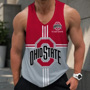 Limited Edition – Customized NCAA Ohio State Buckeyes Strappy Unisex Tank Top