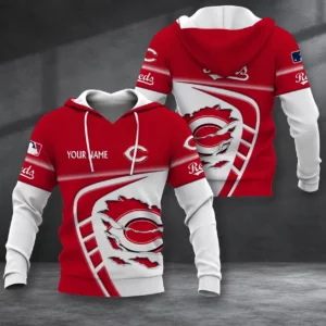 Limited Edition – Customized MLB Cincinnati Reds T-Shirt, Polo Shirt, Zip Polo Shirt, Sweatshirt, Hoodie & Zip Hoodie